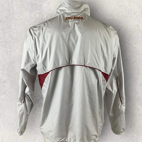 Nike Golf Jacket Men’s Medium Iowa State Cyclones Storm Fit 1/4 Zip T287 - Picture 6 of 15